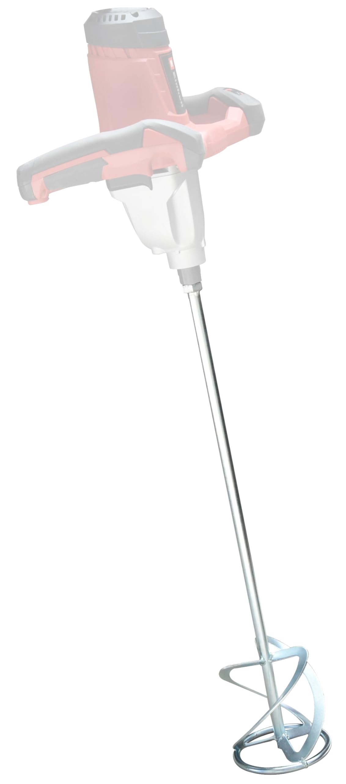 TIVOLY - Mélangeur Matières Épaisses M14 pour Malaxeur - L600mm - Ø120mm - Tige Acier Carbone - Robuste et Efficace