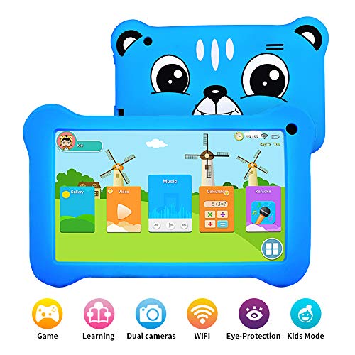 Kids Tablet, Android 9.0 Tablet for kids with WiFi 2GB+16GB Parents Control