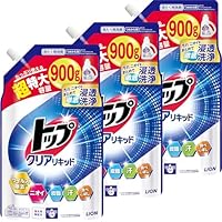 Amazon.co.jp: トップ 【業務用 大容量】 クリアリキッド 4㎏ 洗濯洗剤