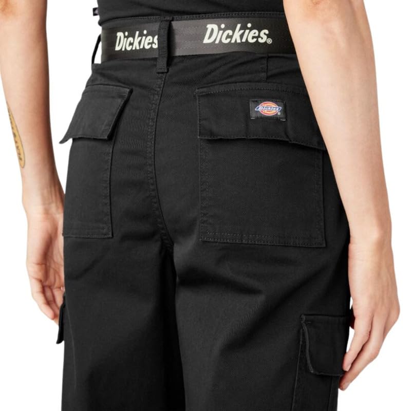 Image of Dickies Women's Relaxed Fit Cropped Cargo Pants