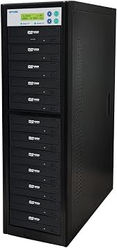 1 to 11 CD DVD Duplicator Standalone 24X M-Disc Support Burner