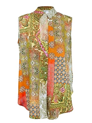 Emily van den Bergh - Damenbluse 7789 - Mehrfarbig, 34