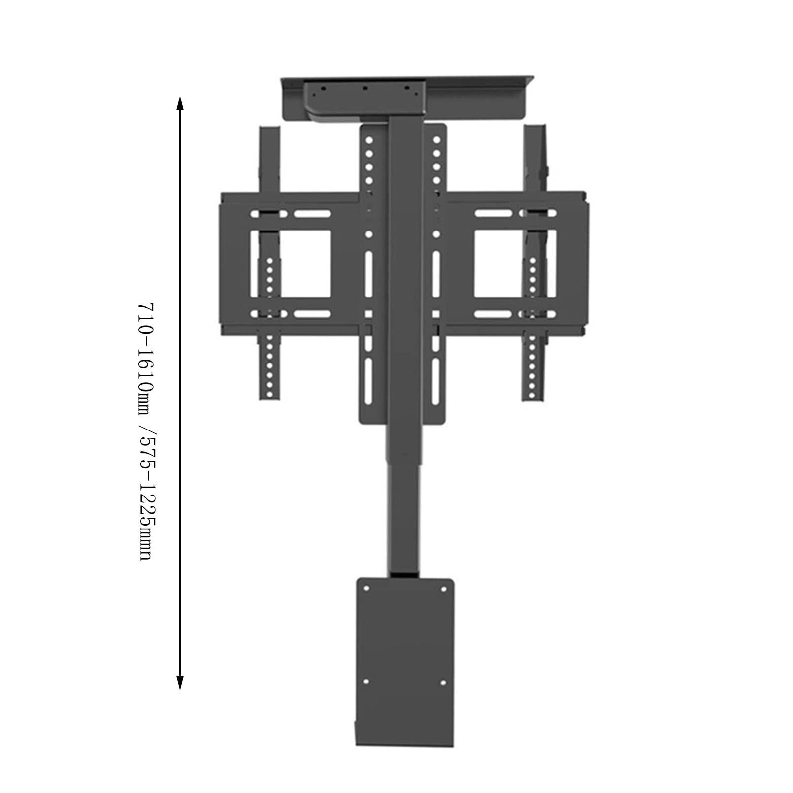 Soporte de TV Oculto - Mecanismo de elevación de TV eléctrico con Control Remoto, Soporte de TV motorizado Ajustable, Material de Acero Laminado en frío (Size : 57-120cm)