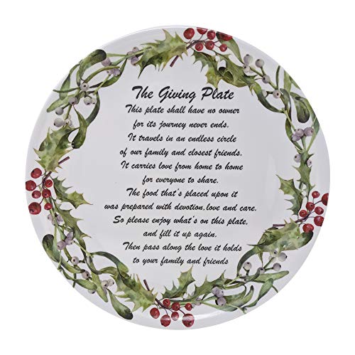 Gianna's Home Set of 3 Melamine Giving Plates (Christmas) Gianna's Home Set of 3 Melamine Giving Plates (Christmas)
