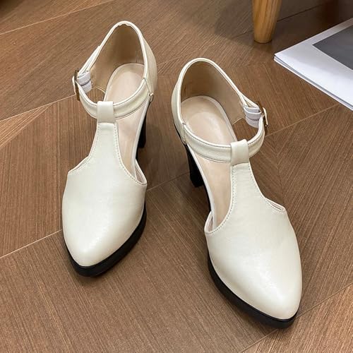 Sandales à talons hauts grande taille confortables à bout pointu
