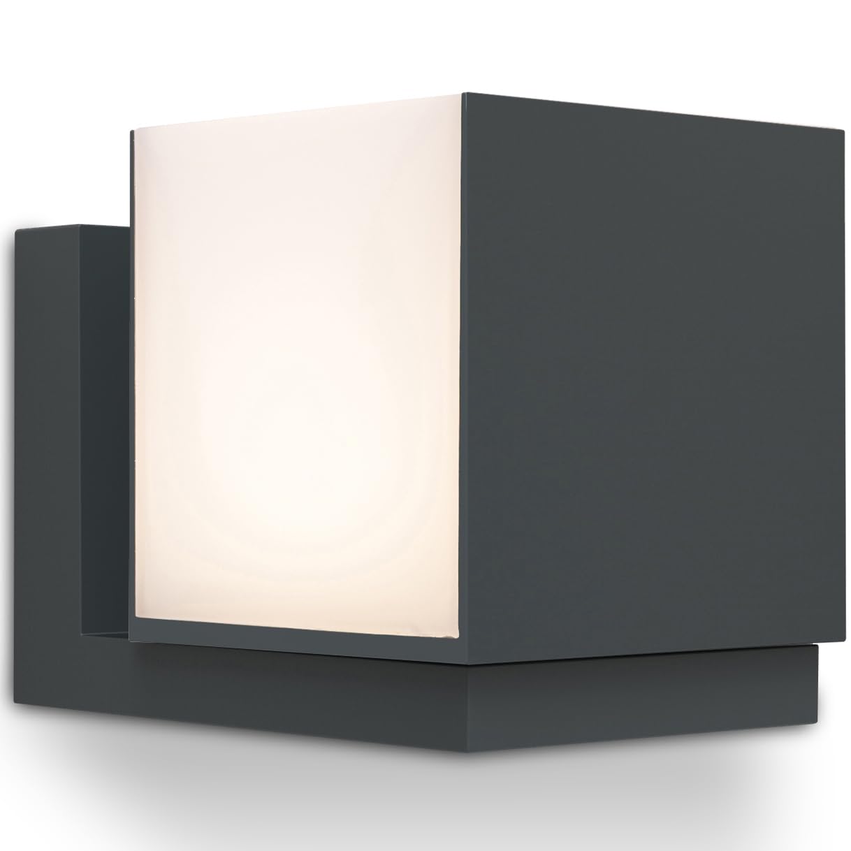 Lutec Charcoal Cuba 5193803118 Led Outdoor Light Strong 12 Watt Light Output At 600 Lm Special Type Anthracite