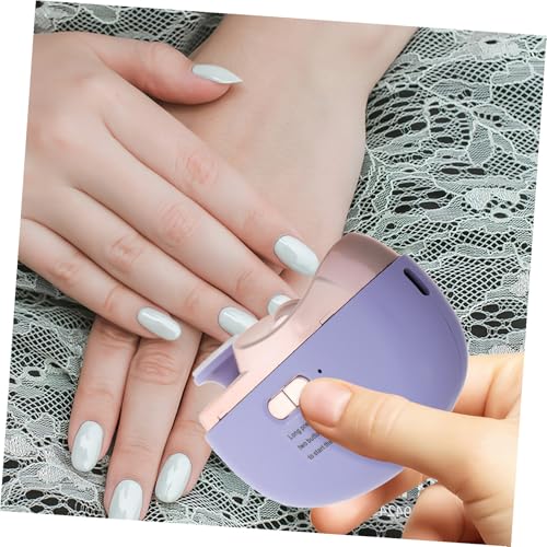 Coupe-ongles électrique sans fil rechargeable USB avec lime LED - 7