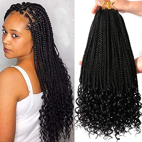 URNice 18 Inch Crochet Box Braids Hair Cover