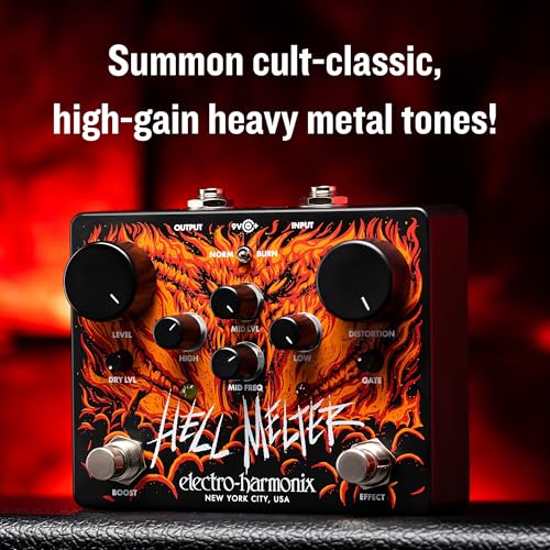 Electro-Harmonix Hell Melter Advanced Metal Distortion distorsion premium - 6