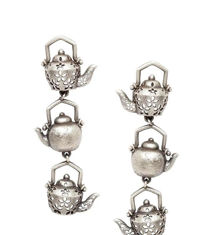 Trendy Kettle Oxidised Earrings for Women and Girls (B0CWDBMMZY) Amazon Price History, Amazon Price Tracker