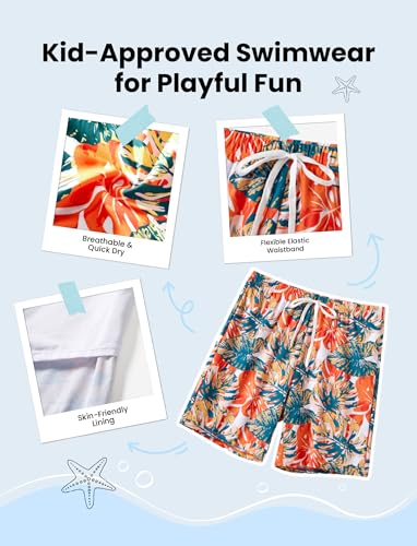 Image of PATPAT Family Matching Swimwear Set: Floral Print Sleeveless Ruffled One Piece Bathing Suits