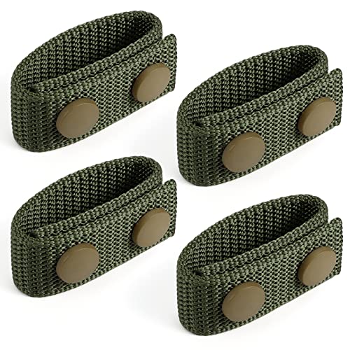 FRTKK Duty Belt Keeper with Double Snaps for 2¼