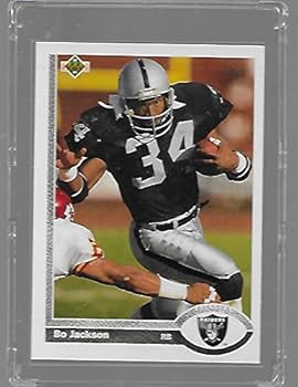 Amazon.com: Bo Jackson 1991 Upper Deck Football Card #155