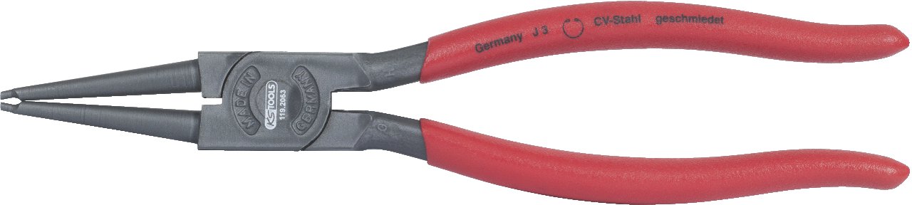 KS Tools Straight Internal Circlip Pliers, Clear