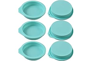 (Newk 4-inch all-purpose silicone mold - pack of 6)