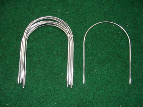  Lot de 10 arceaux en métal pour Jeu de Croquet...