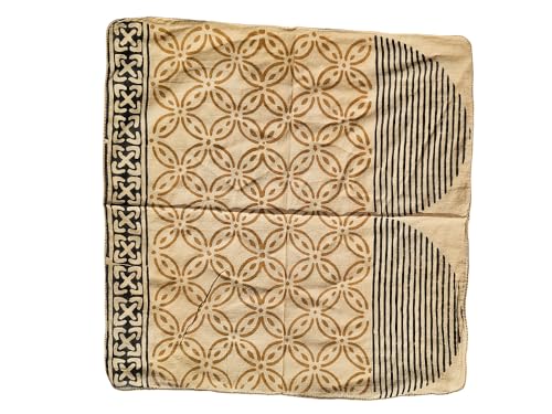 Womens Neck Scarf 21"x21" Small Square Organic Cotton | Headband Scarf Bandana Wrap Head Scarf Breathable Lightweight2