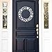 Wanghan Snowflake Wreath Vinile Adesivo Da Parete Natale Adesivo Stagionale Inverno Design Home Decoration Rimovibile Fiocco Di Neve Murale 57X57