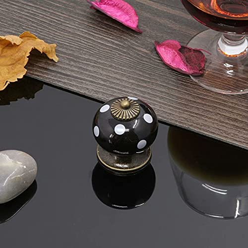 Amazon | ヴィンテージ風セラミックノブ セラミックキャビネット