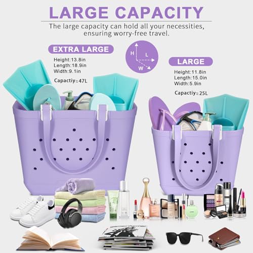 SweetTree X-Large Waterproof Beach Tote Bag