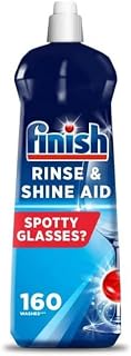 Finish | Finish Dishwasher Rinse & Shine Aid | Original| 800ml  | For Drier Glasses and Spot Prevention