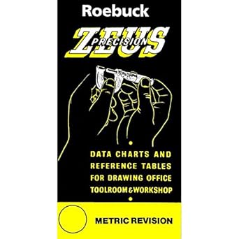 Zeus Precision Data Charts & Reference Tables 1978/79 Metric Revision U2013 Mag3.14 Vintage Tools