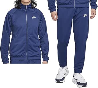 NIKE(ナイキ) 上下 セットアップ ジャージ クラブ ポリニット トラックスーツ ジャケット ロングパンツ AS M NK CLUB PK TRK SUIT FB7352 010(ブラック) 410(ネイビー) ジム 筋トレ トレーニング メンズ 国内正規品