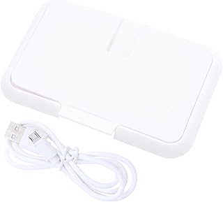 SAFIGLE 2 Peças Aquecedores De Lenços Umedecidos Portáteis Para Maquiagem Fraldas De Bebê Aquecedores De Lenços Umedecidos Aquecedores De Lenços Umedecidos Portáteis Aquecedores Abs