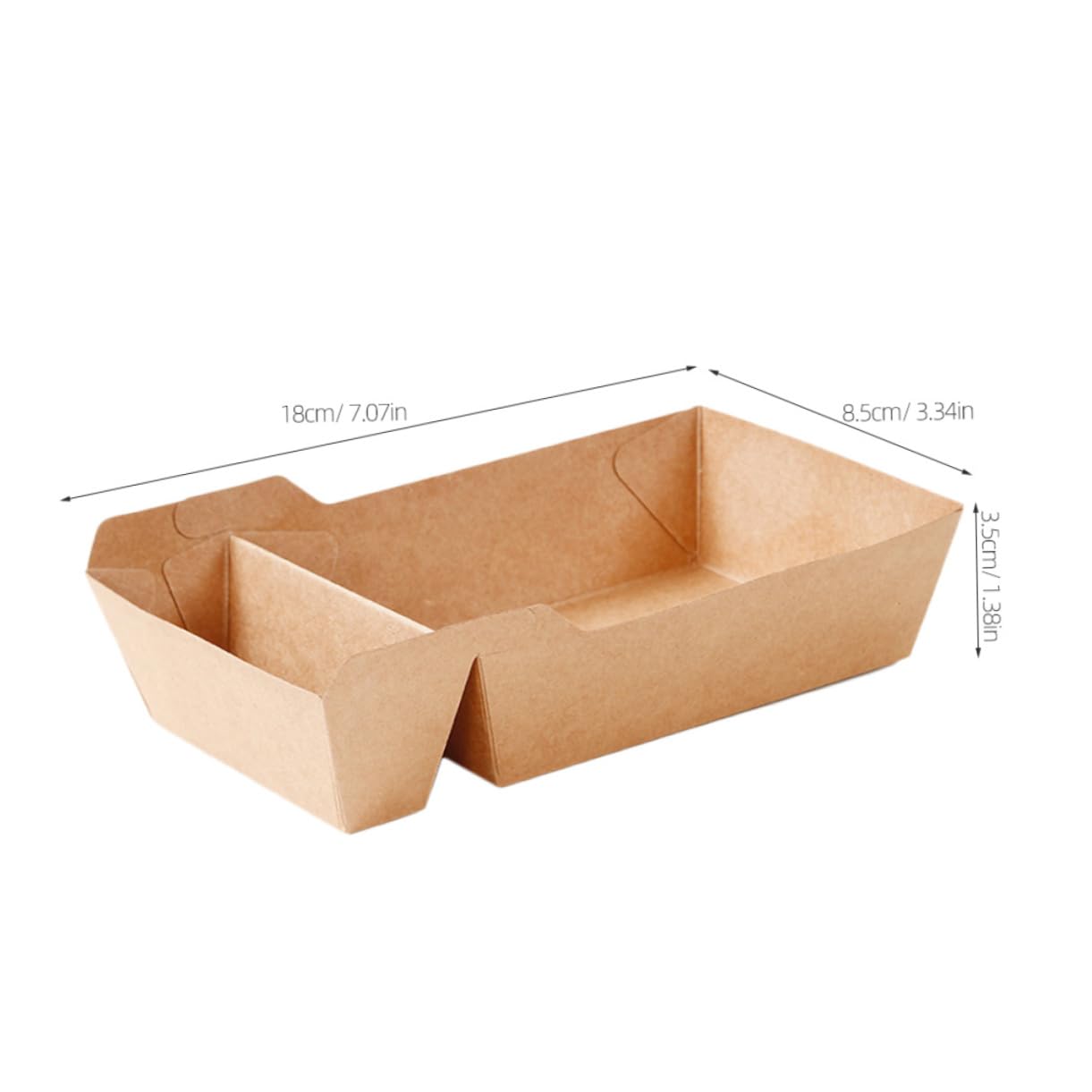 Cabilock 40pcs Paper Snack Boxes Greaseproof Containers for Parties for Fries Cookies and Candy Convenient Design for Picnics and Family Gatherings