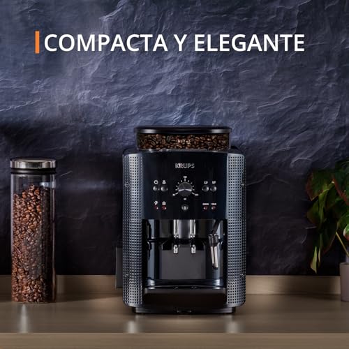 Cafetera superautomática Krups con panel de control fácil e intensidad regulable 7