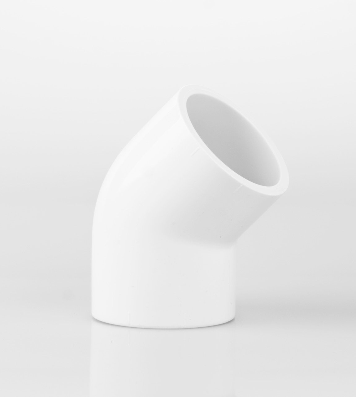 Swimming Pool & Spa White 1.5" 45 Degree Elbow - Swimming Pool Pipework