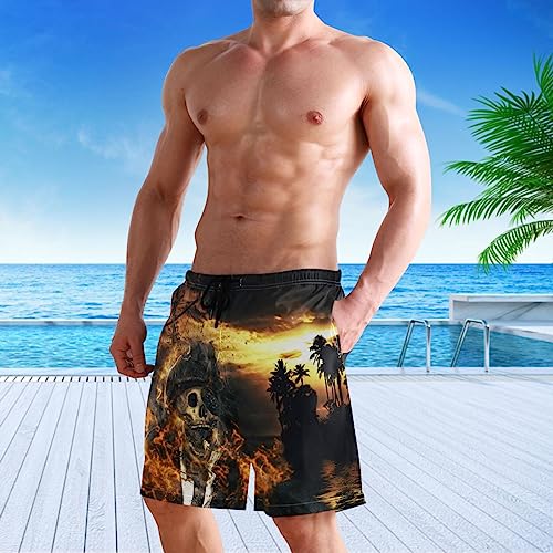 visesunny Cool Mens Novelty Swim Trunks Quick Dry Summer Board Beach Shorts with Mesh Lining and Pockets4