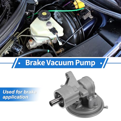 Bomba de vacío para freno No.97548186/290KT00030 Bomba de vacío para motor para Isuzu N-Series 2020-2023 Aleación de aluminio tono plateado 1 pieza miniatura 2