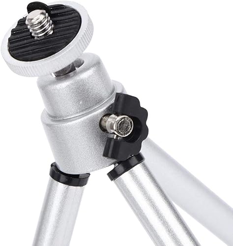 Miniatura 8 de Keenso 3 unids universal plegable aleación de aluminio barniz de estufa Mini Antishake trípode telescópico telescópico trípode telescópico soporte