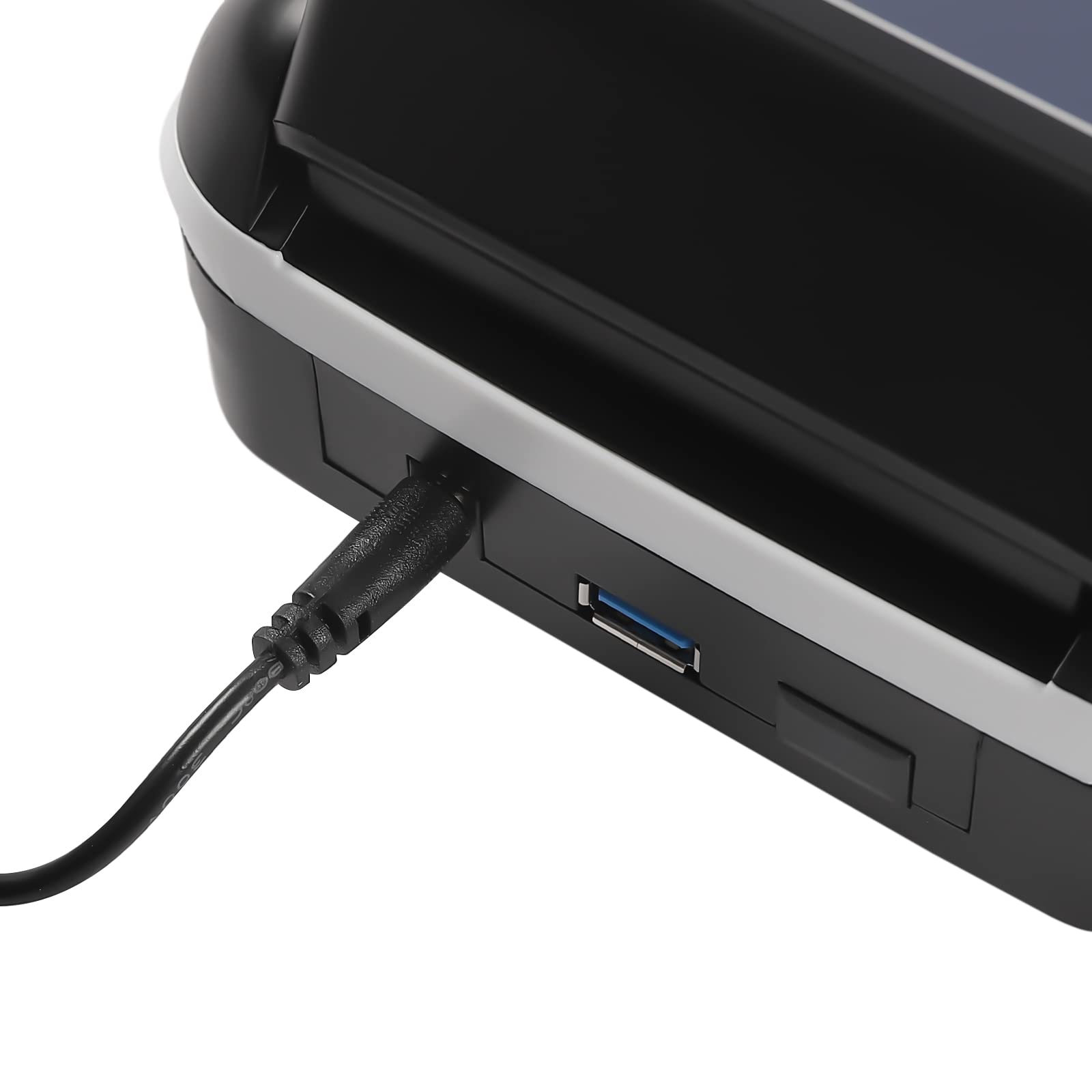 Rilevatore di banconote contraffatte automatico e portatile 2 in 1, con protezione UV/MG/IR per dollari euro falsi