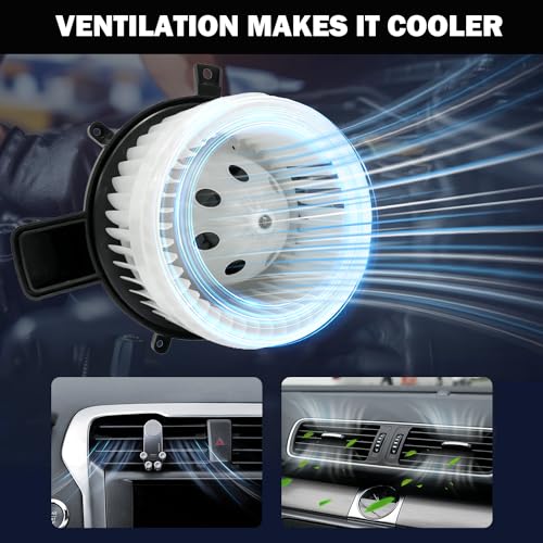 Image of 700216 Front AC Heater Blower Motor Fan Fit for Chrysler Town & Country 2008-2016, for Dodge Grand Caravan 2008-2020, Durango 2011-2019, for Jeep Grand Cherokee 2011-2019