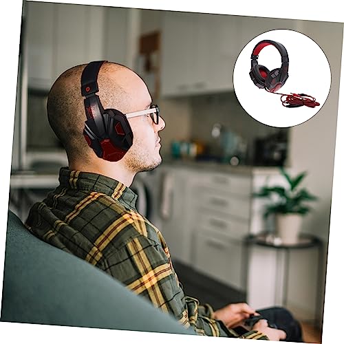 Cuffie Gaming Over Ear con Microfono e Riduzione Rumore Driver Neodimio Comfort con Proteici Traspiranti per Streaming Auricolari con Isolamento Ergonomico