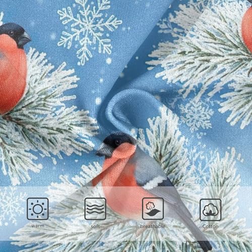 Aesthetic Toddler Underwear Floral 2t Cotton Panties Little Girl Red Birds Blue Sky Underpants Briefs3