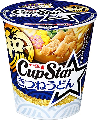 サッポロ一番 カップスター きつねうどん 68g×12個