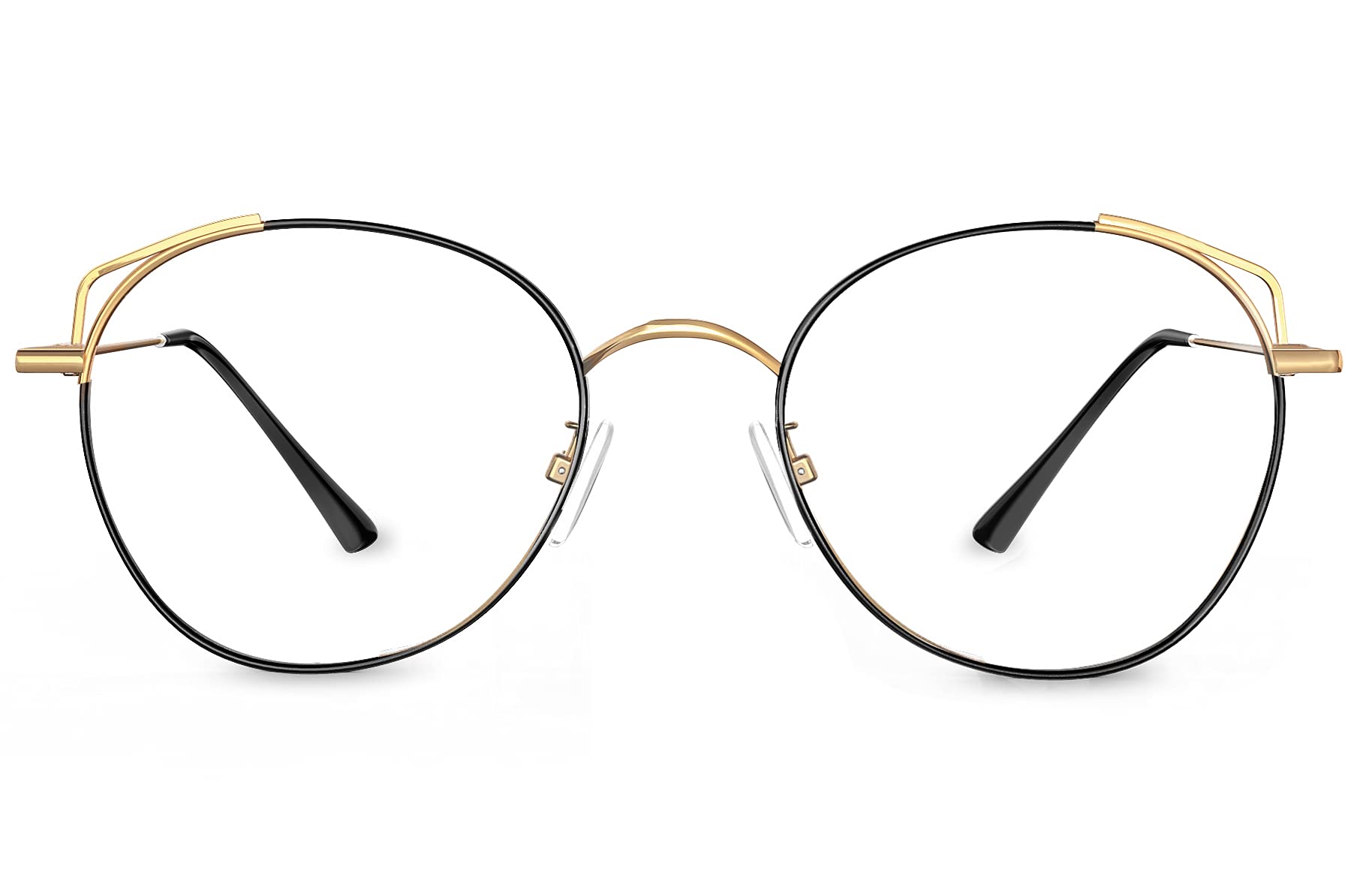 HBselect Gafas Luz Azul para Mujer Hombre, Gafas Filtro Azul Ligera con Montura, Gafas Ordenador Ojos Protección Para Tablets Móvil Televisión