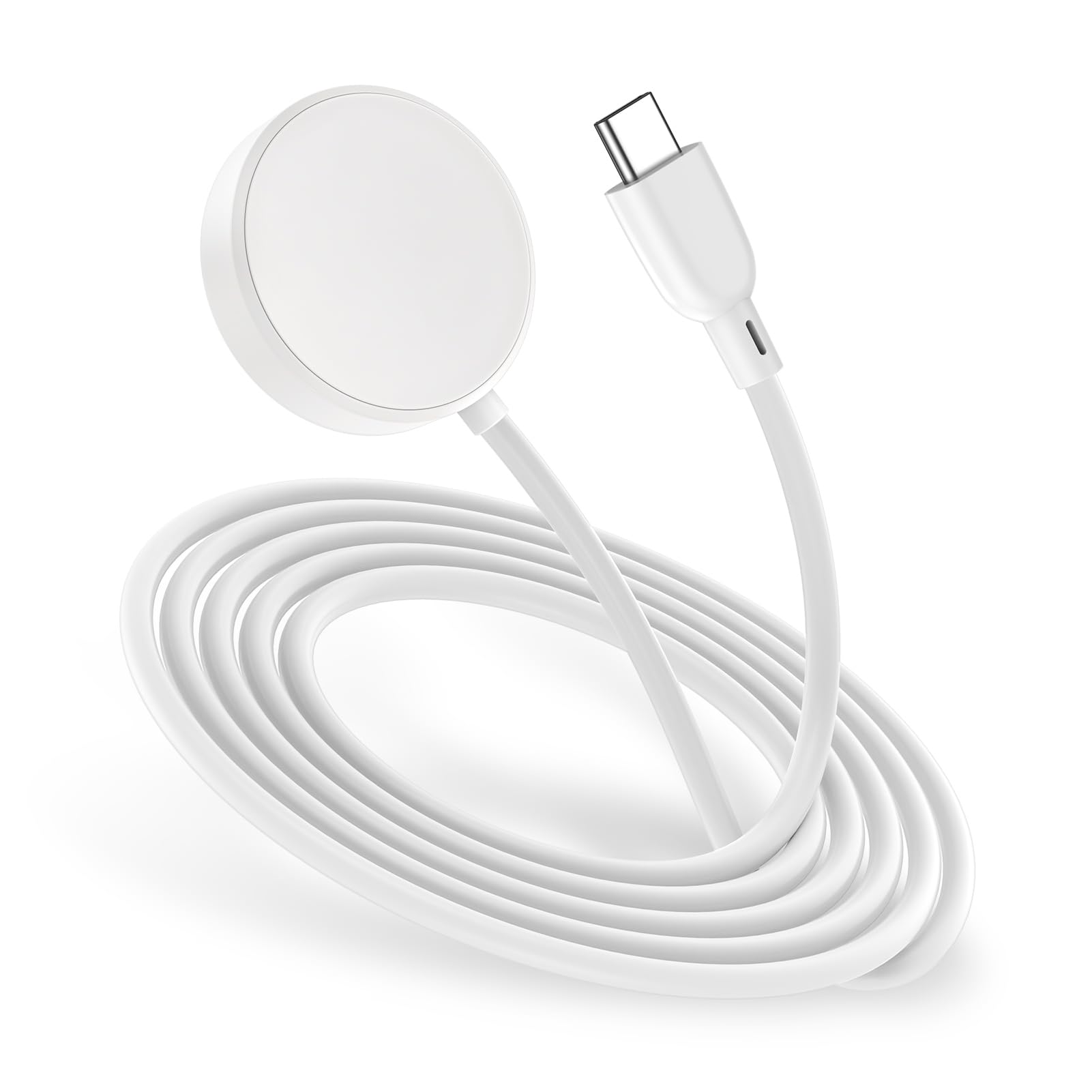 Fast Charger for Samsung Watch Charger, Magnetic Wireless USB C Galaxy Charging Pad with 3FT Type C Cable Cord for Samsung Galaxy Watch 8 Classic/8/7/