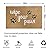 Entrance Door Mat Indoor Outdoor Wipe Your Paws Doormat Non Slip Washable Quickly Absorb Moisture and Resist Dirt Rugs Durable Rubber Front Door Mat Brown Mats