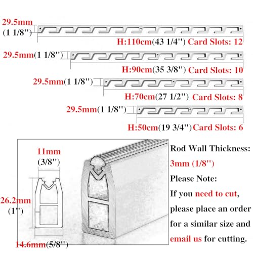 Rail de garde-robe pour optimiser une petite penderie de 70 à 160 cm - 4