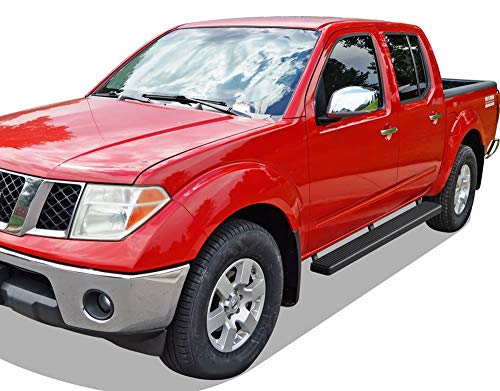Estribos Tuxtreme Negro Mate Compatible Nissan Frontier miniatura 6