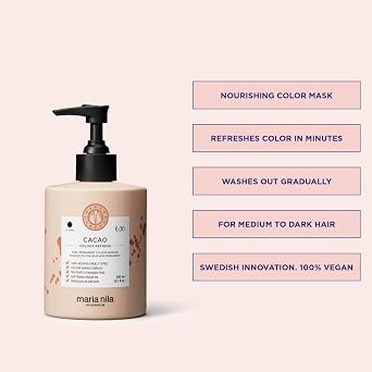 Maria Nila Color Refresh Cacao Refreshes Warm Brown Tones