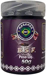 Ração Para Peixes BSF Flocos 50g Maramar