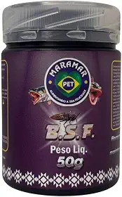 Ração Para Peixes BSF Flocos 50g Maramar