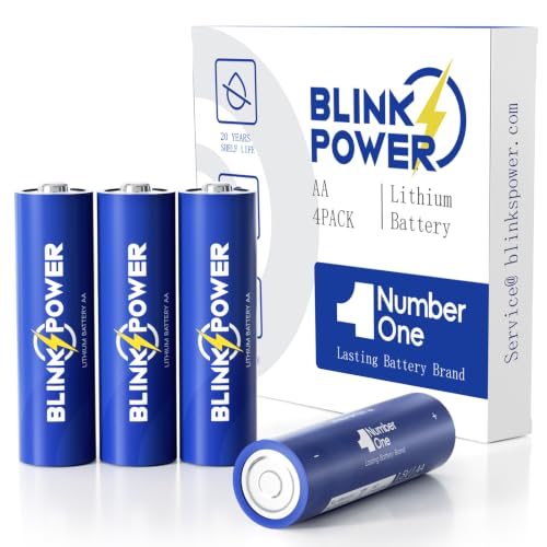 Blinkspower Lithium AA 4 Pack