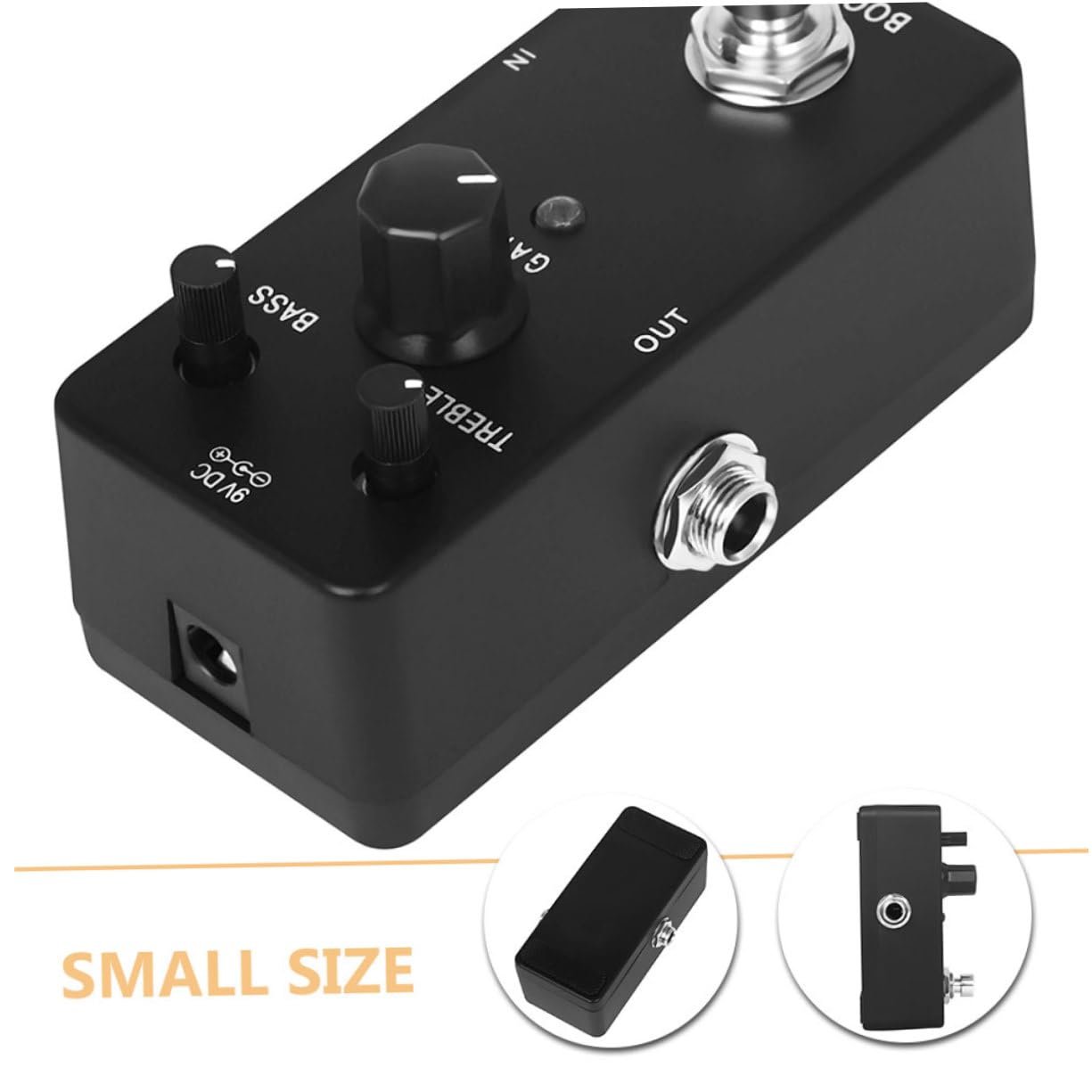 HEMOTON 3 Pz Effetto chitarra elettrica effetti chitarra elettrica pedaliera chitarra elettrica effetto delay chitarra effetti per chitarra pedali per chitarra addominali Black