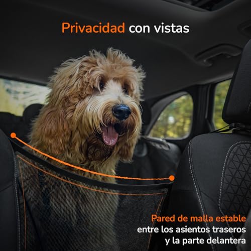 Miniatura 6 de Upgrade4cars Manta Perro Coche Asiento Trasero Impermeable Acolchada Funda Protectora Asientos Perro Cubierta Asientos Traseros Coche